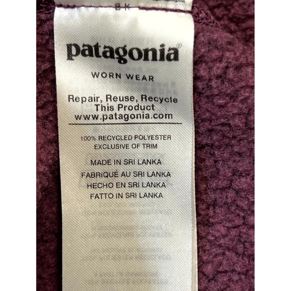 Patagonia Better Sweater Jacket Womens S Pink Fleece Lined Midweight Full Zipper - Picture 8 of 11
